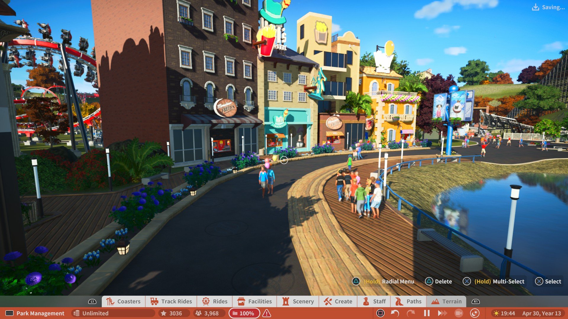 CoasterLand 100 Planet Coaster Console Edition mod Frontier