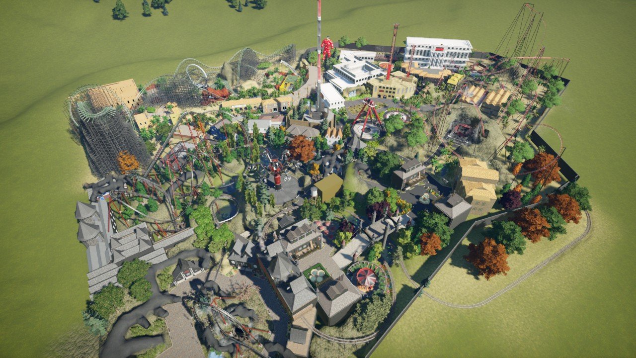 Netflix Park Planet Coaster Console Edition mod Frontier Workshop