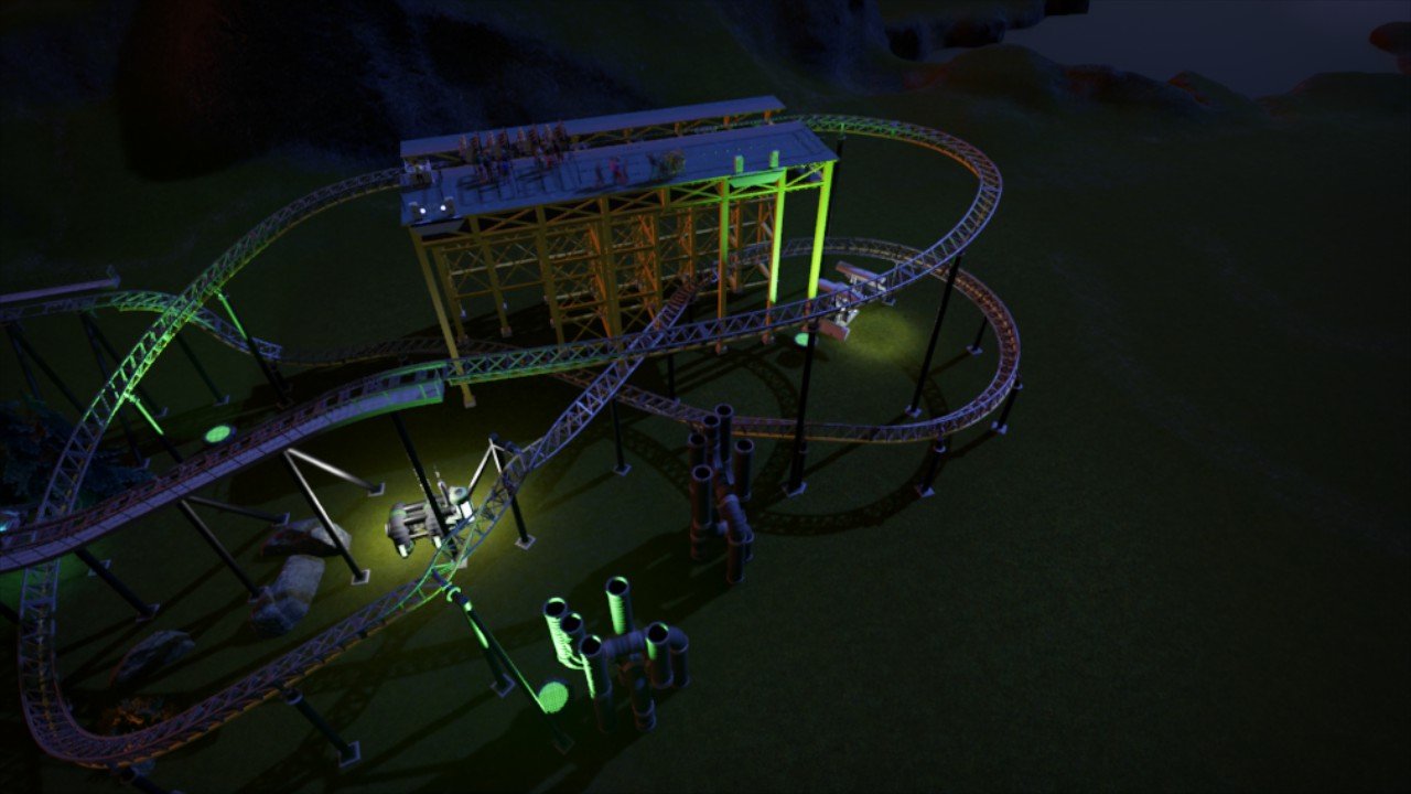 Stranger Things Planet Coaster Console Edition mod Frontier