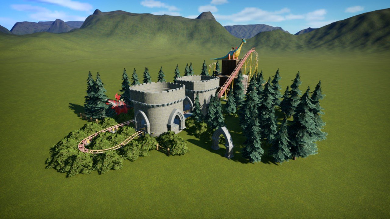 Medieval Kid Coaster Planet Coaster Console Edition mod