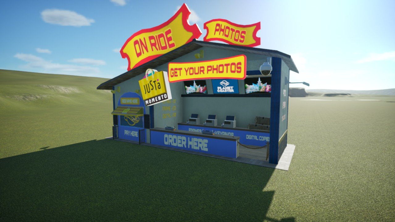 On Ride Photo Booth Planet Coaster Console Edition mod