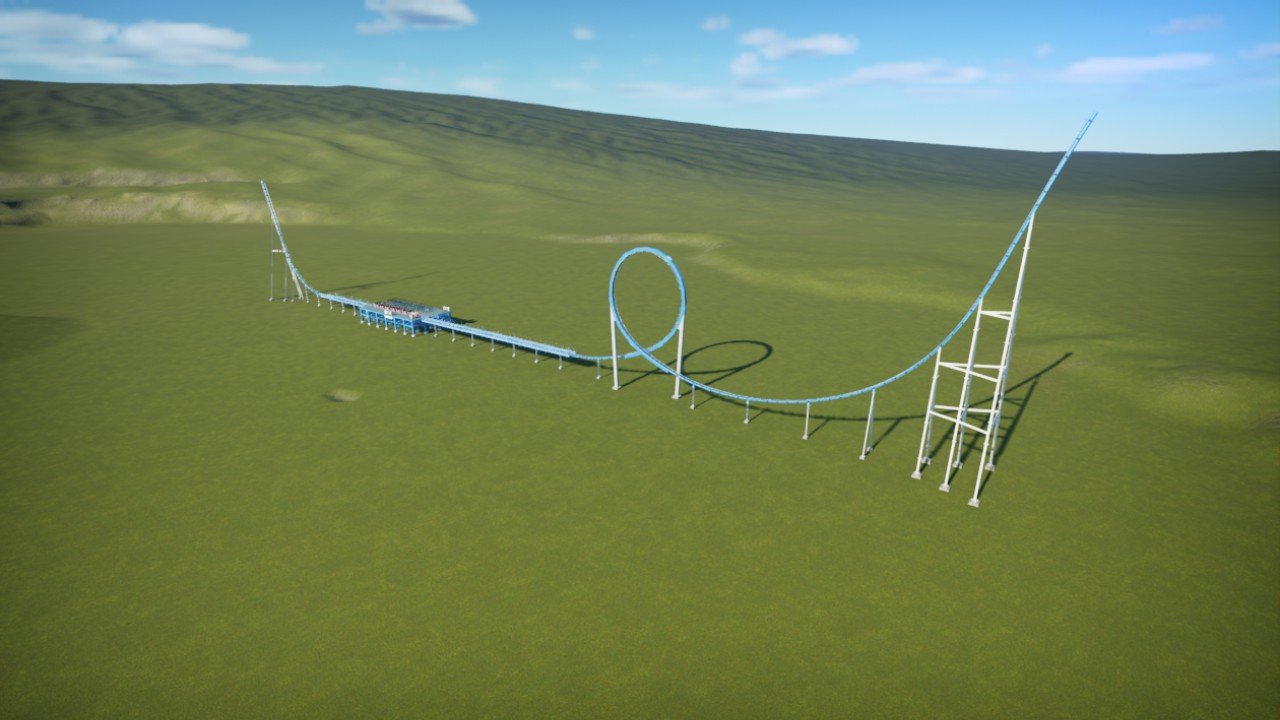 Shwartzkopf Shuttle Loop Planet Coaster Console Edition mod