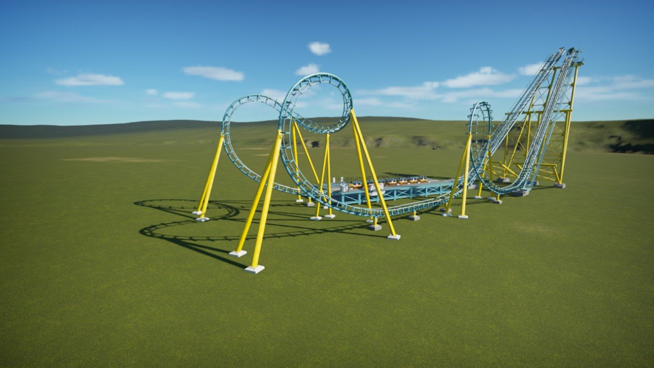 Vekoma Boomerang Planet Coaster Console Edition mod Frontier