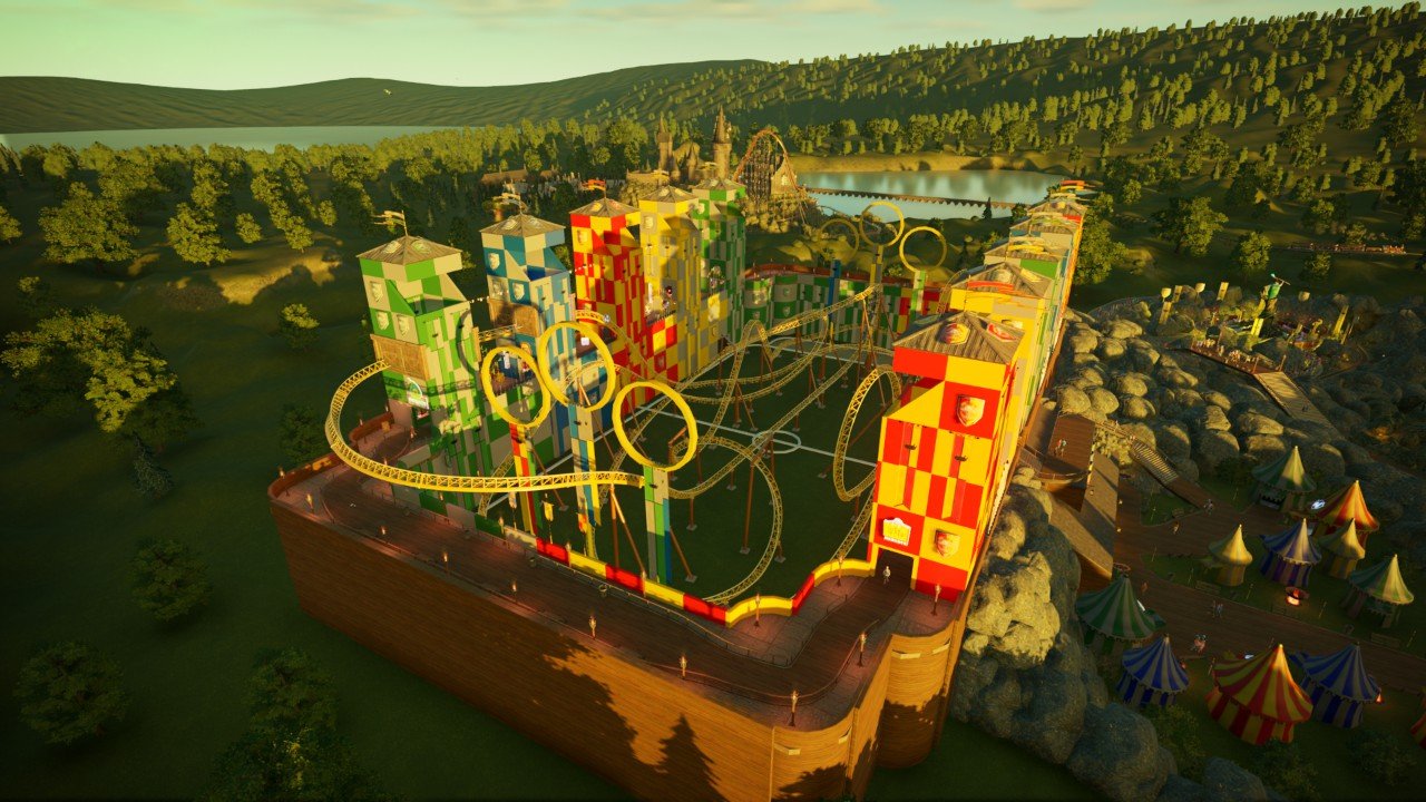 Harry Potter Park Planet Coaster Console Edition mod Frontier