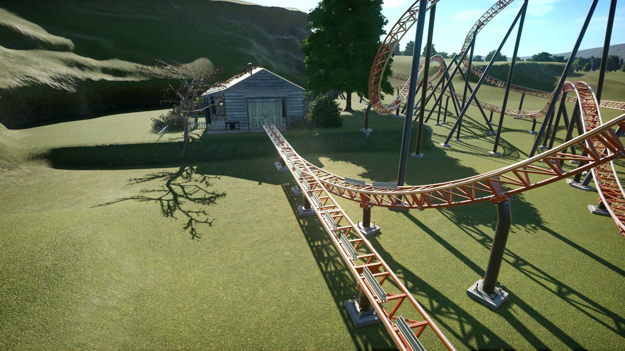 Official switch track Planet Coaster Console Edition mod