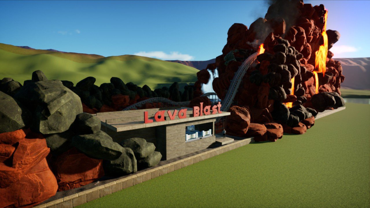 Mount Lehua Nani s Lava Blast Planet Coaster Console Edition