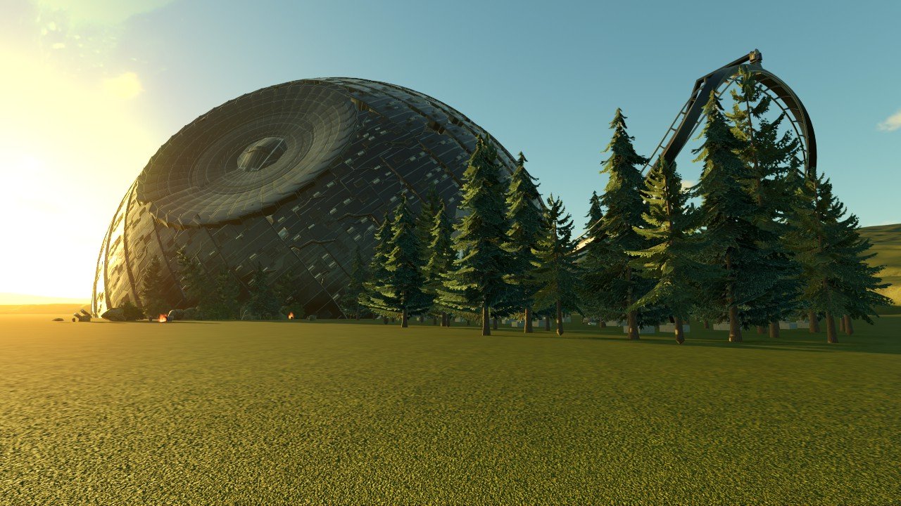 Death Star Coaster _ Star-wars - Planet Coaster: Console