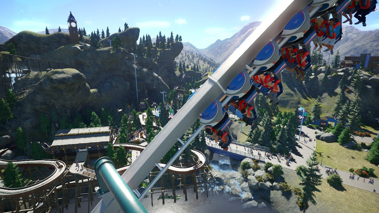 Alpine Park Planet Coaster Console Edition mod Frontier Workshop