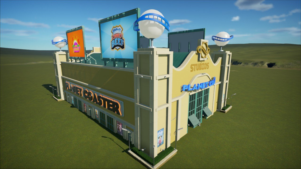 Planet Coaster Movie Studios Planet Coaster Console Edition mod