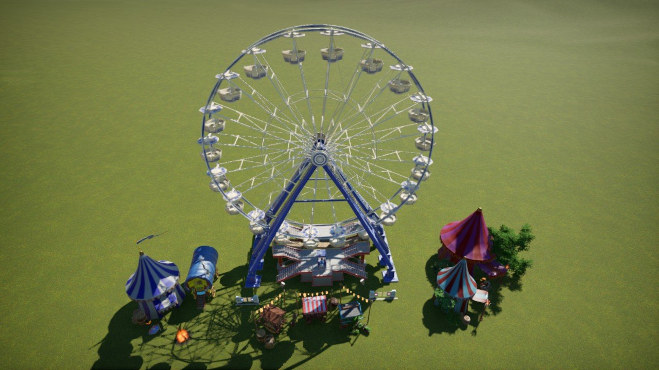 Fairy tale Big Wheel Planet Coaster Console Edition mod