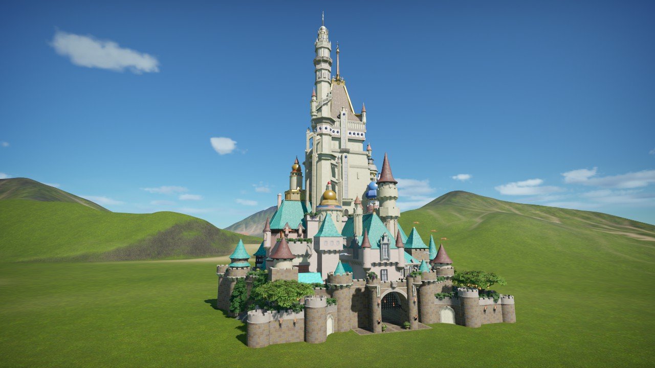 Castle Of Magical Dreams HKDL - Planet Coaster: Console