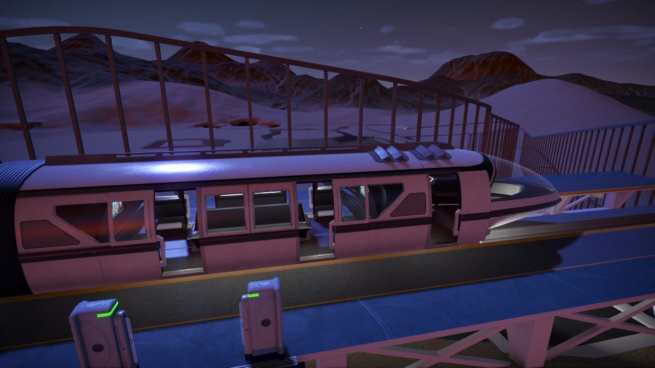 Monorail Planet Coaster Console Edition mod Frontier Workshop