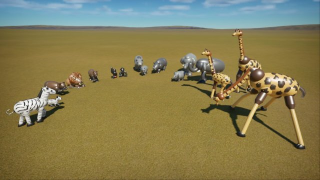 Bunch of wildlife Animals - Planet Coaster: Console Edition mod - Frontier Workshop Bunch of wildlife Animals - Planet Coaster: Console Edition mod - Frontier Workshop
