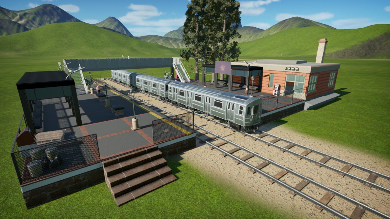 Train Station Planet Coaster Console Edition mod Frontier