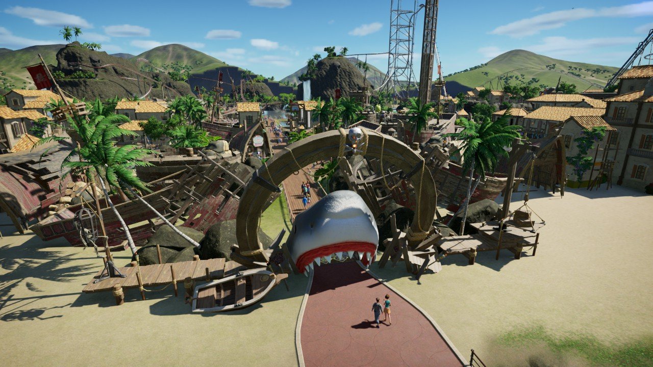 Pirate Cove Planet Coaster Console Edition mod Frontier Workshop