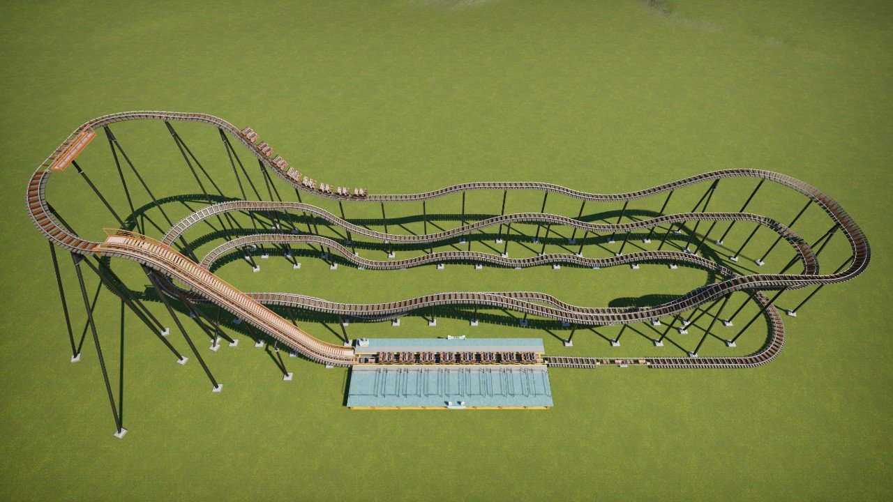 Cavernous Coasters Right Turn Only Planet Coaster Console