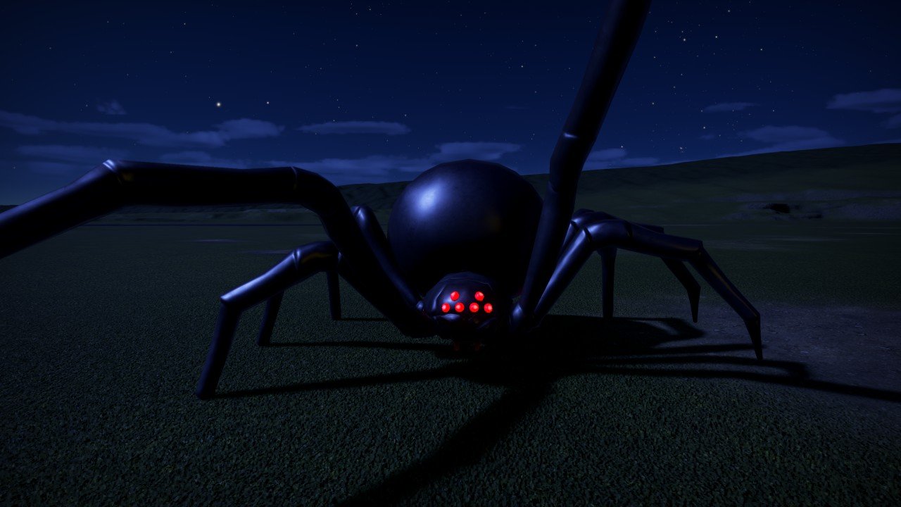 The giant enemy spider Planet Coaster Console Edition mod