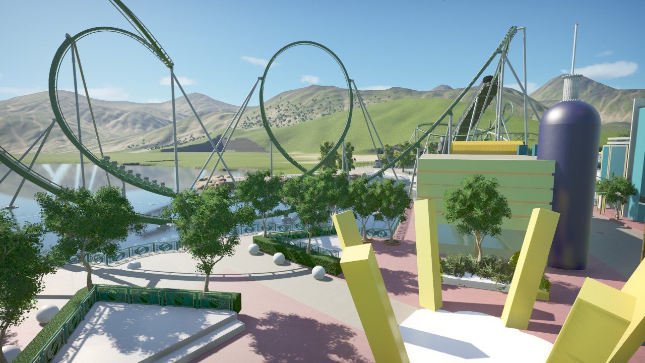 Island of adventure progress Planet Coaster Console Edition mod