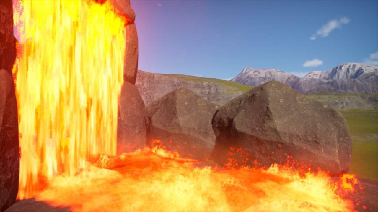 Rolling boulder lava trap Planet Coaster Console Edition mod