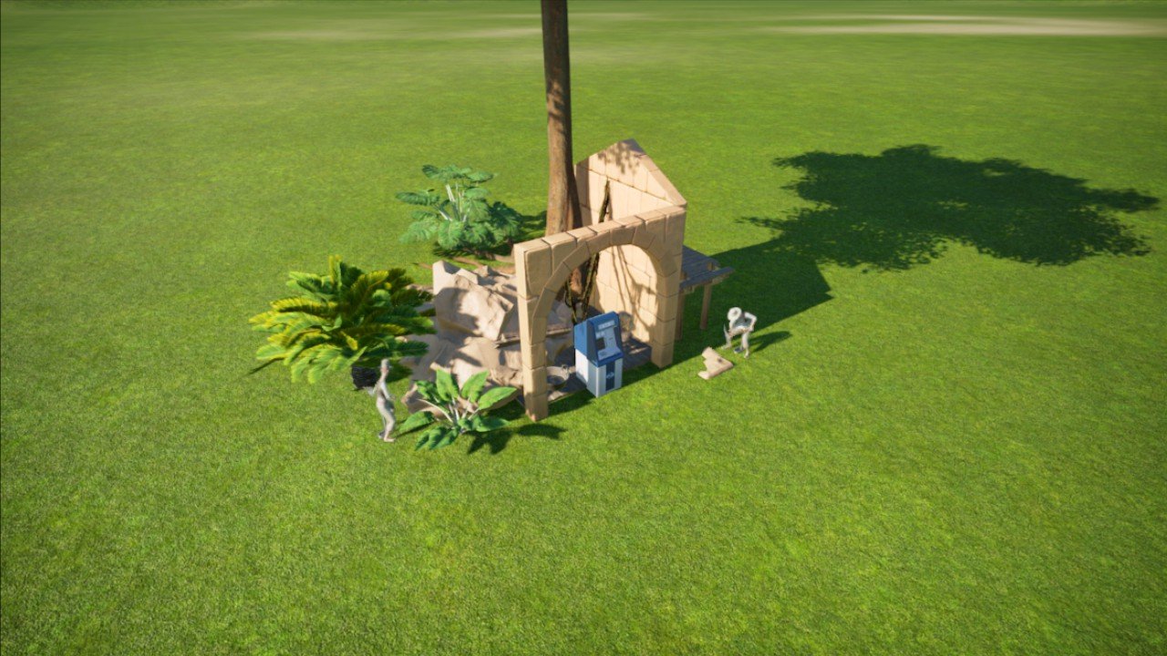 Jungle ATM custom 1 Planet Coaster Console Edition mod