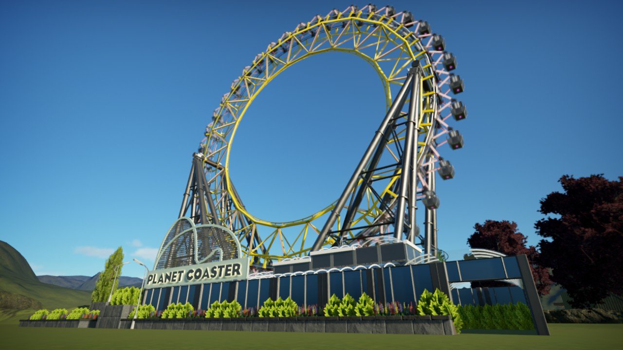 Big Wheel Planet Coaster Console Edition mod Frontier Workshop