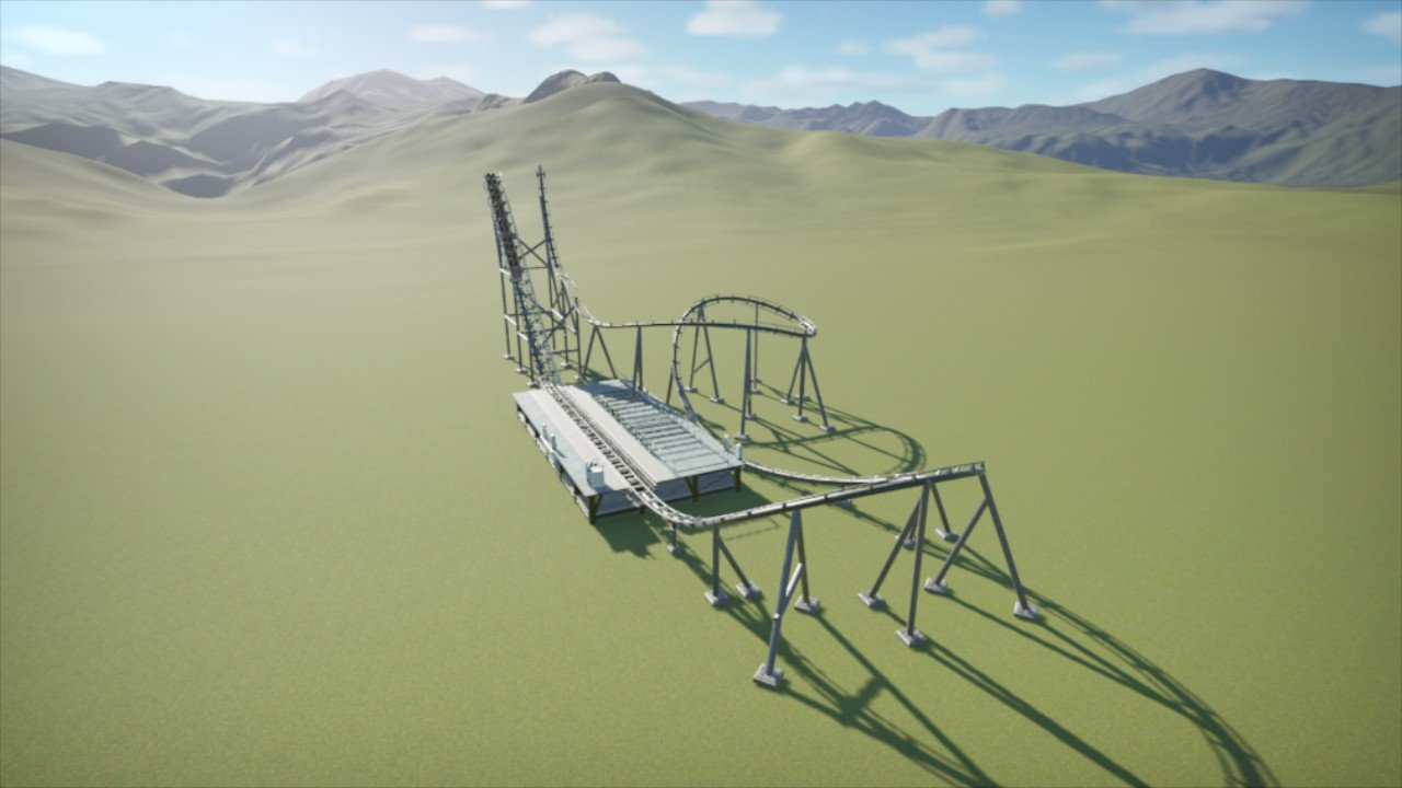 Vekoma Family Boomerang Planet Coaster Console Edition mod