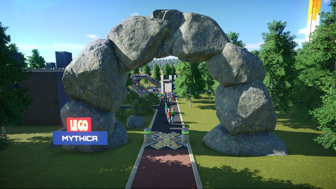 Legoland Windsor Lego Mythica Planet Coaster Console Edition