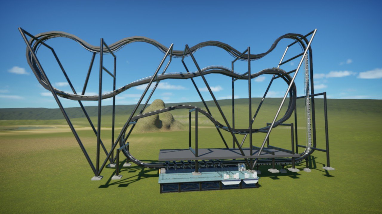 S&S Free Spin Coaster - Planet Coaster: Console Edition mod