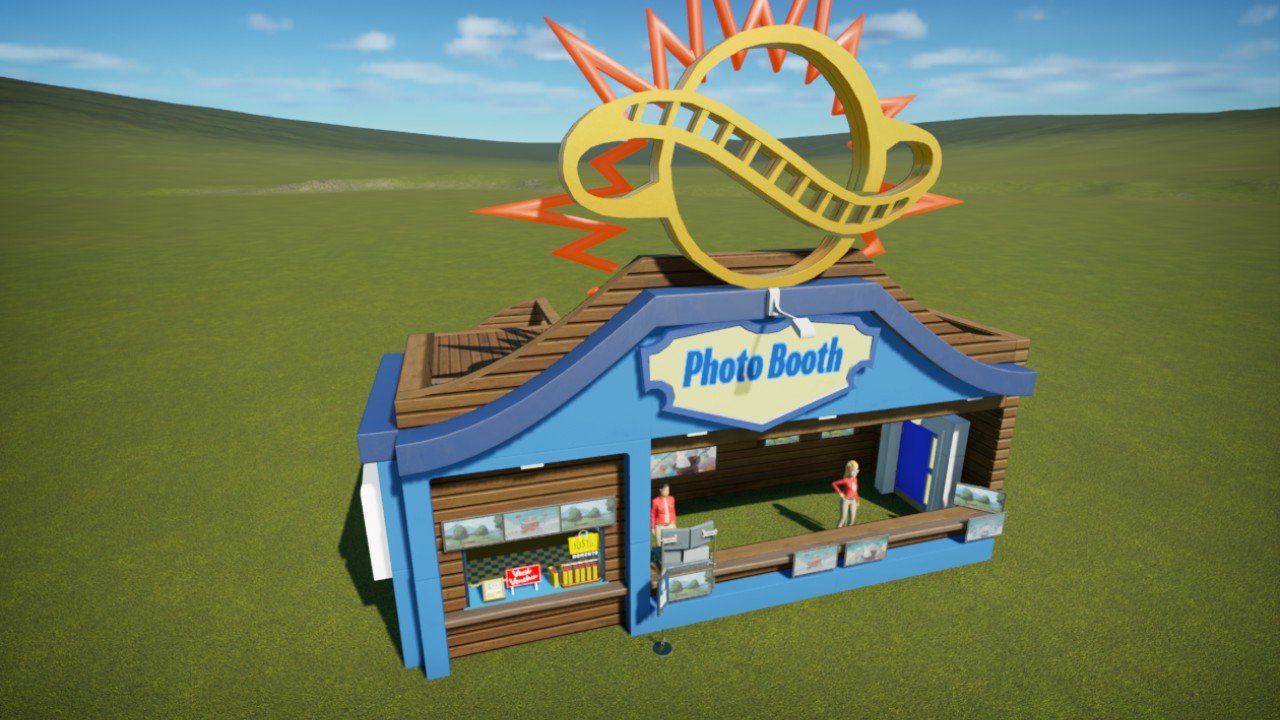 Planet Photo Booth Planet Coaster Console Edition mod