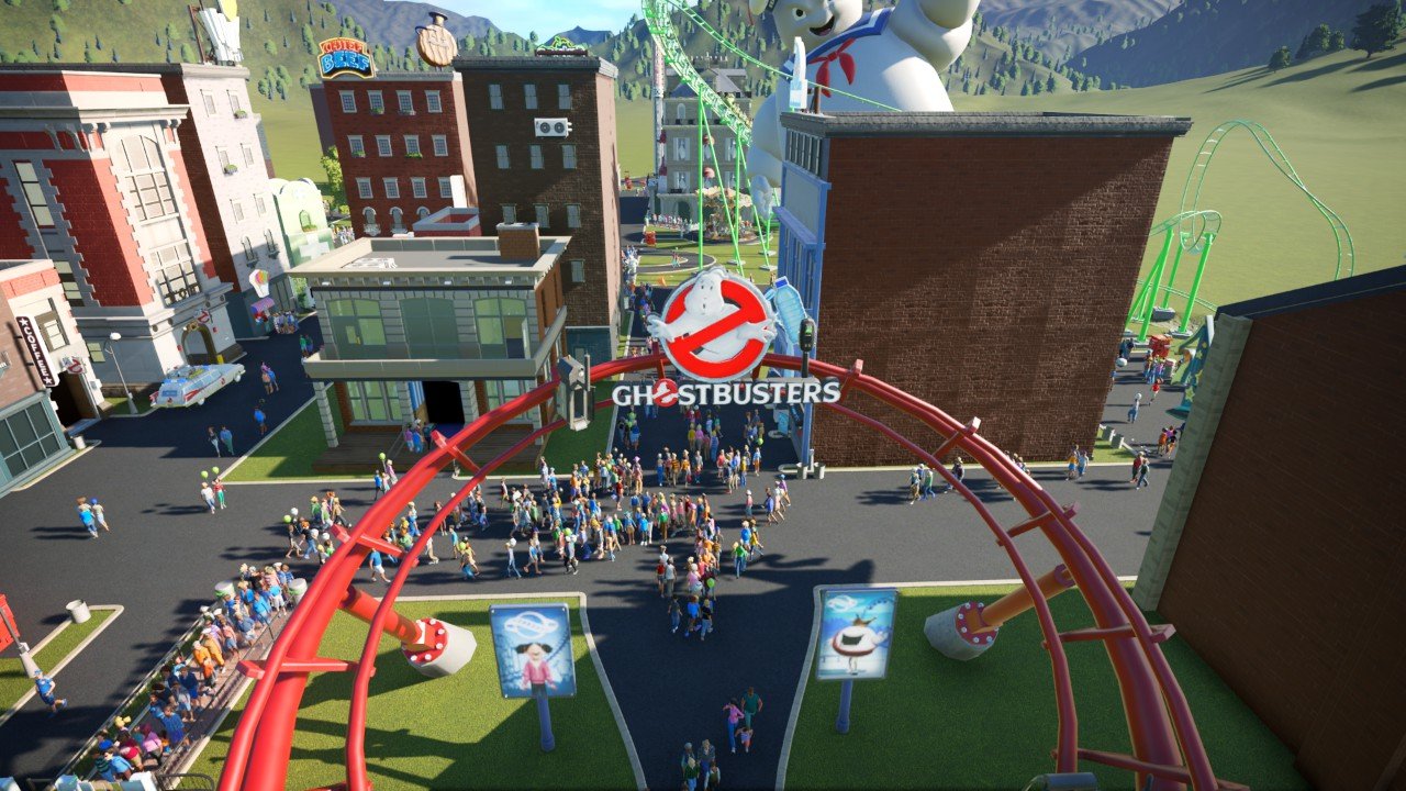 Ghostbusters Planet Coaster Console Edition mod Frontier Workshop