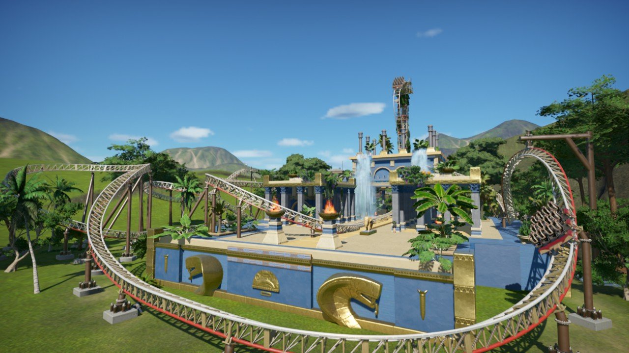 2023 Coaster Blueprint Contest Air jungle Planet Coaster