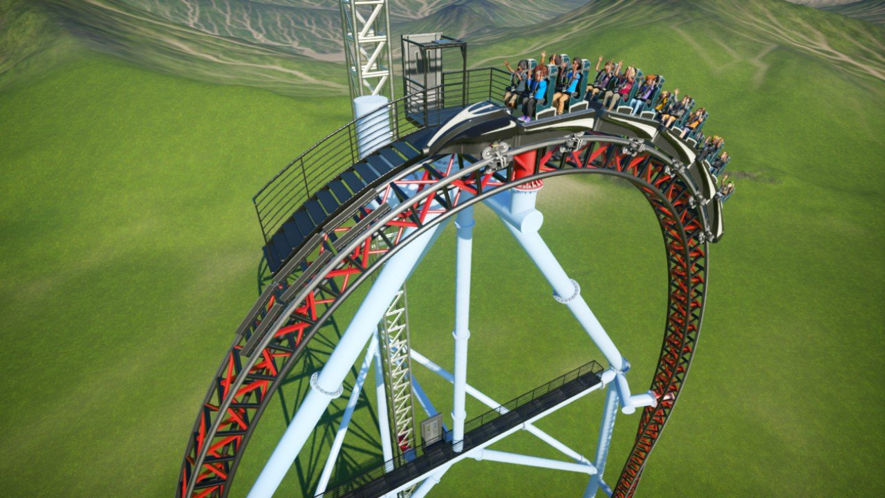 Top Thrill Dragster - Planet Coaster: Console Edition mod