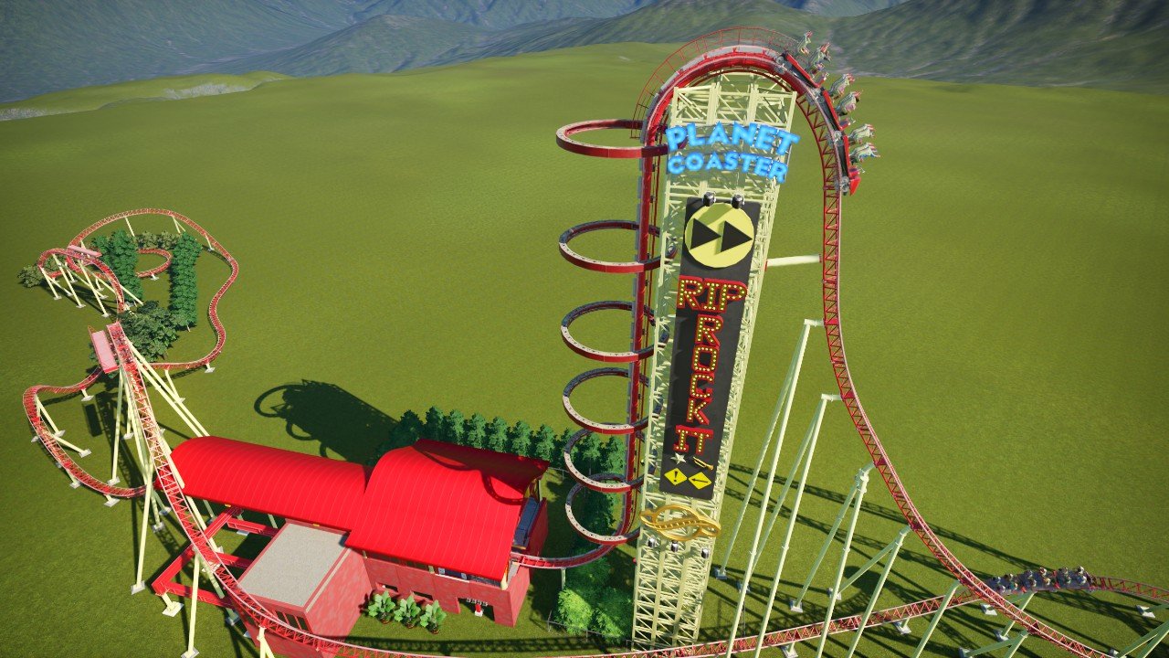 Hollywood Rip Ride Rock It - Planet Coaster: Console Edition