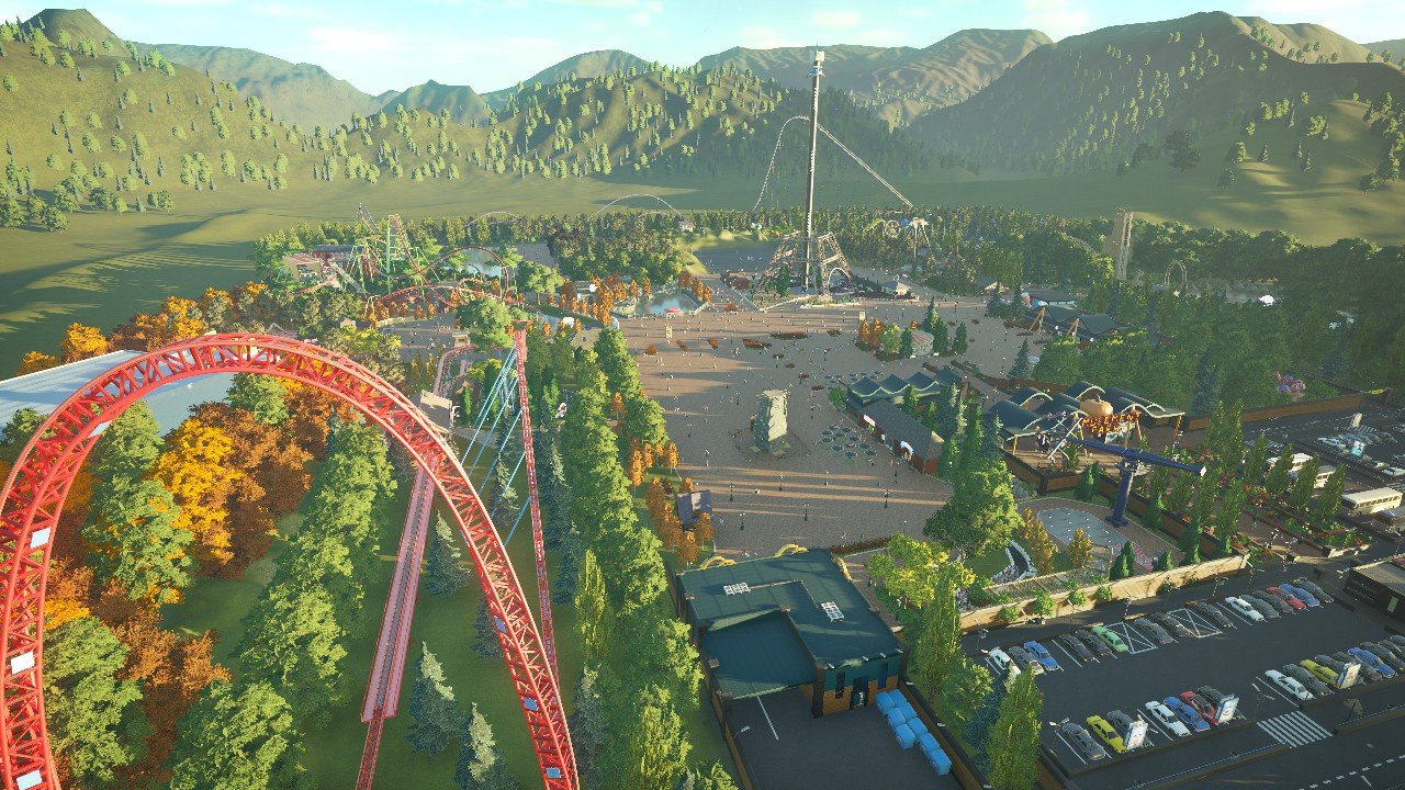 Storm Chaser recreation! Kentucky Kingdom - Planet Coaster