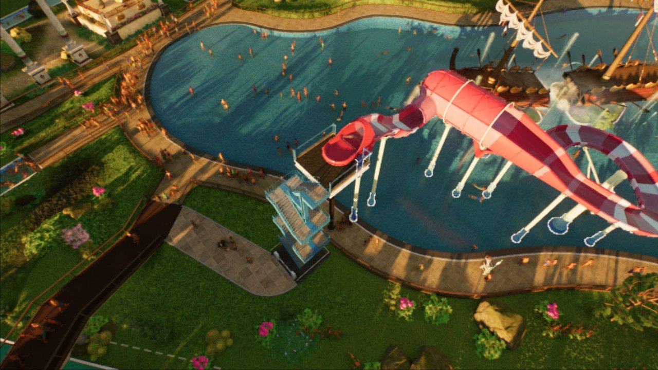 Flume For Bronze Lazy River Styx - Planet Coaster 2 mod